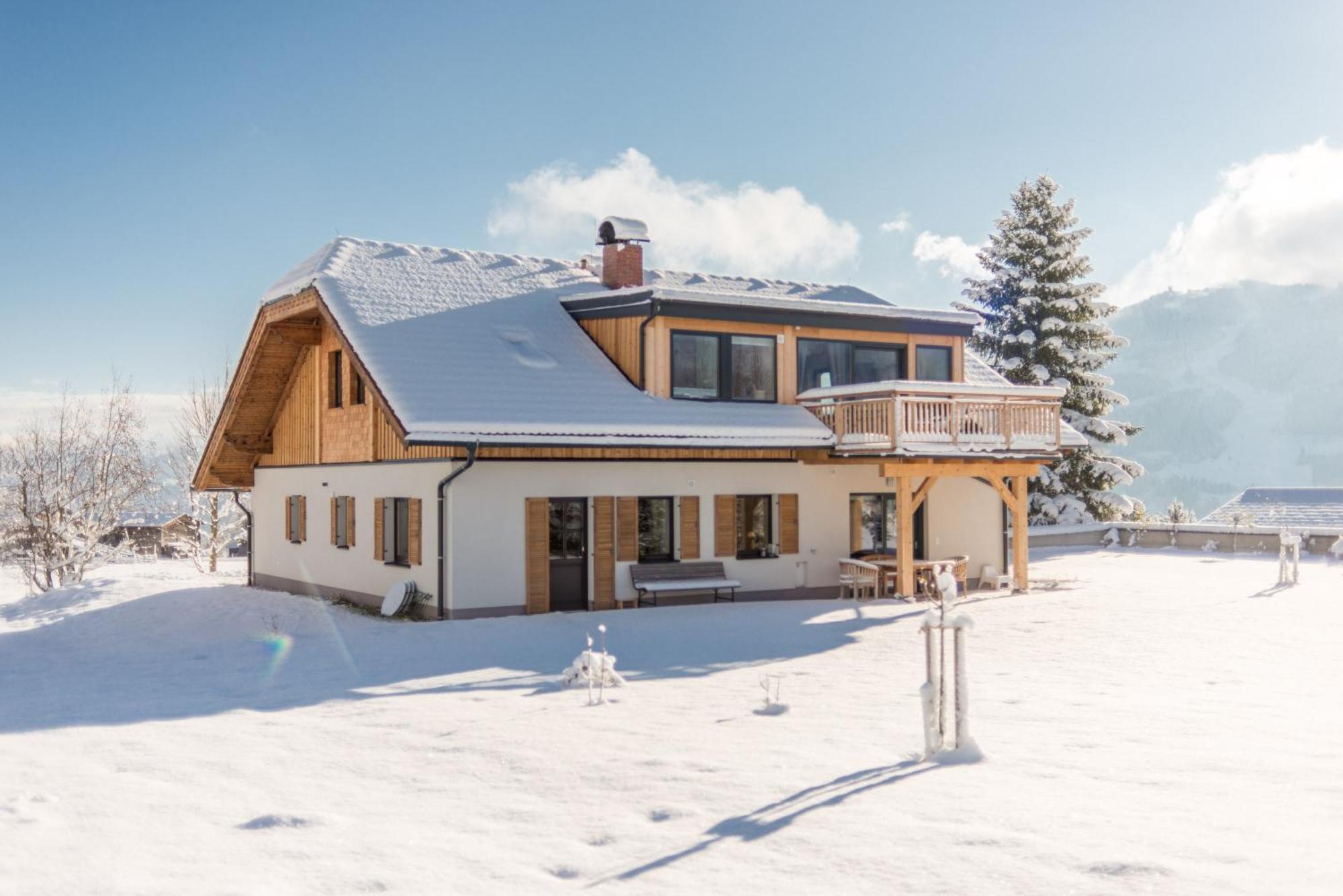 Naturchalet Hoeflehner - Heimgefuehl & Ruhelage An Loipe & Wanderweg 람자우 암 다흐스타인 외부 사진