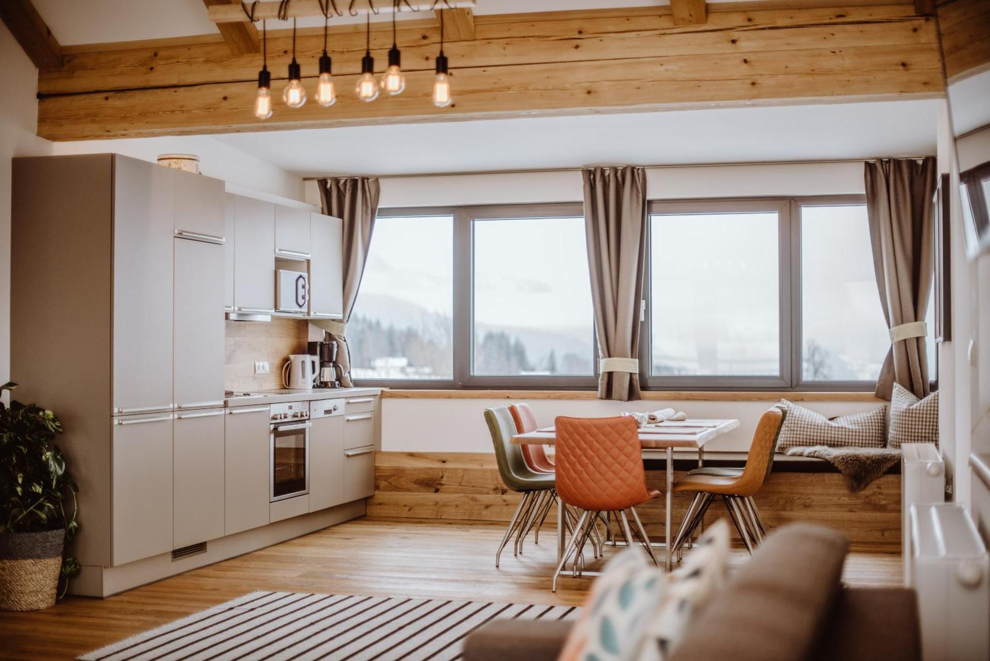Naturchalet Hoeflehner - Heimgefuehl & Ruhelage An Loipe & Wanderweg 람자우 암 다흐스타인 외부 사진