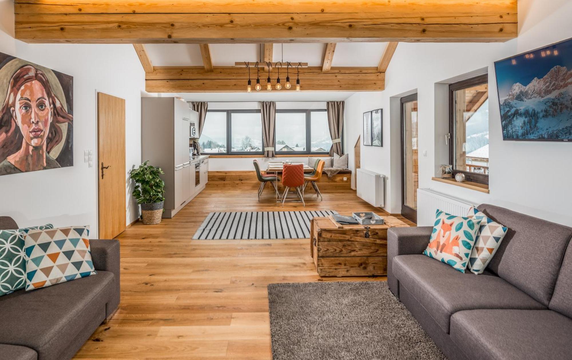 Naturchalet Hoeflehner - Heimgefuehl & Ruhelage An Loipe & Wanderweg 람자우 암 다흐스타인 외부 사진