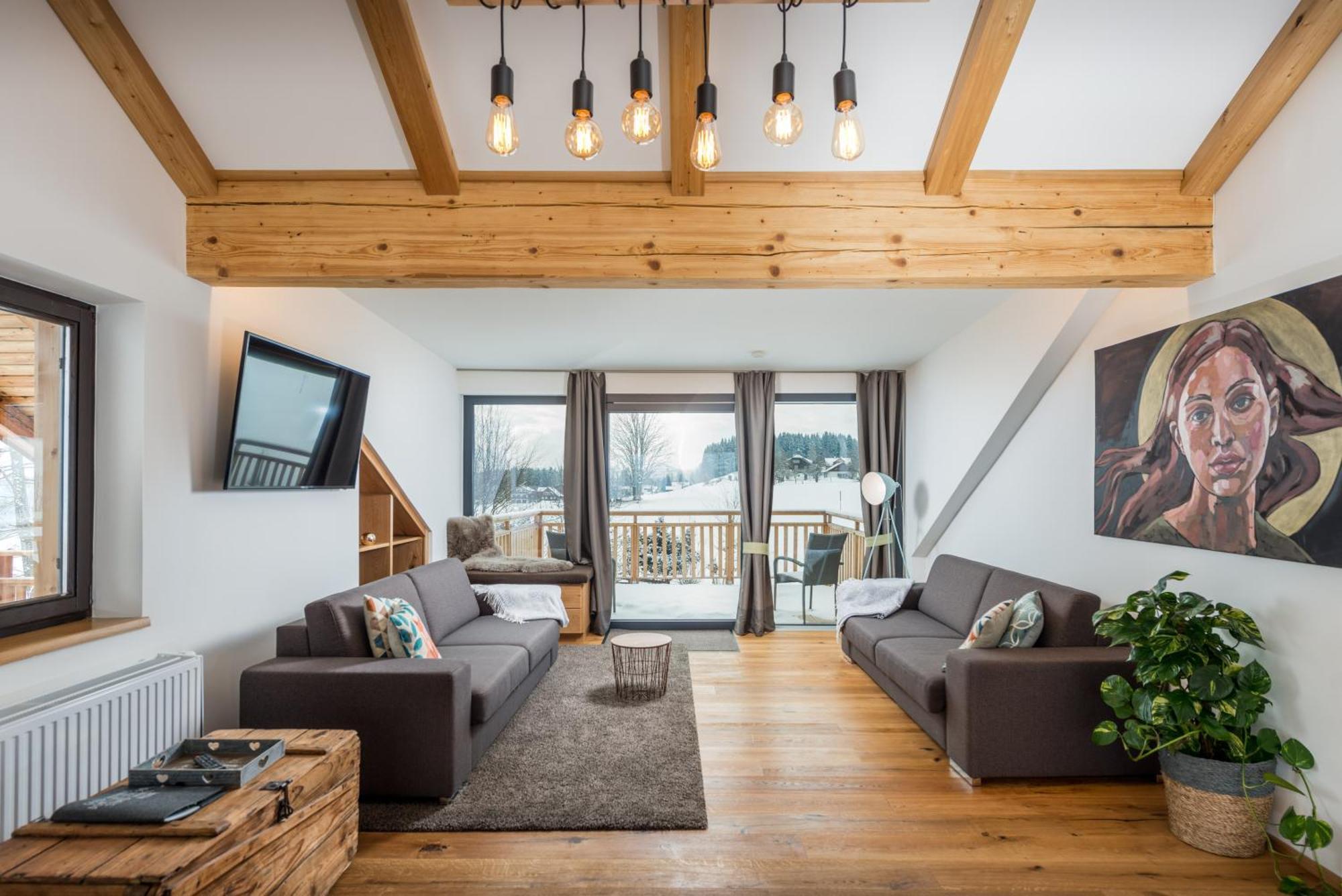 Naturchalet Hoeflehner - Heimgefuehl & Ruhelage An Loipe & Wanderweg 람자우 암 다흐스타인 외부 사진
