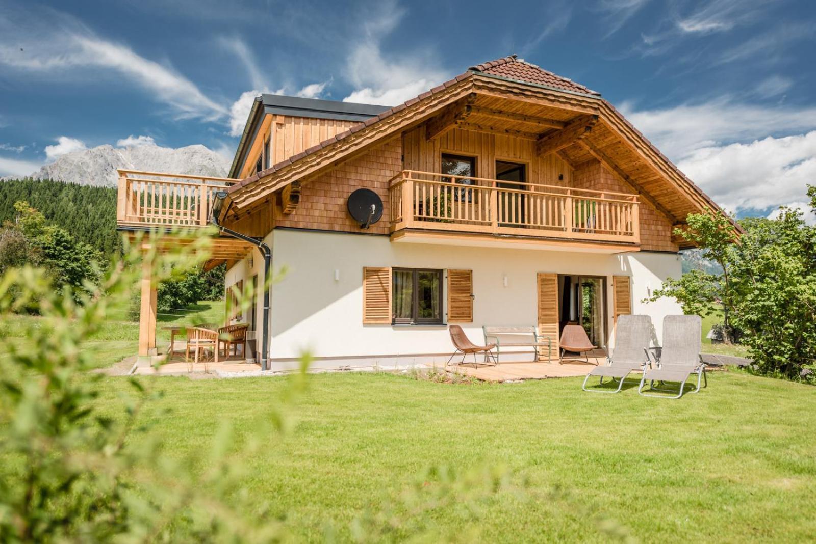 Naturchalet Hoeflehner - Heimgefuehl & Ruhelage An Loipe & Wanderweg 람자우 암 다흐스타인 외부 사진